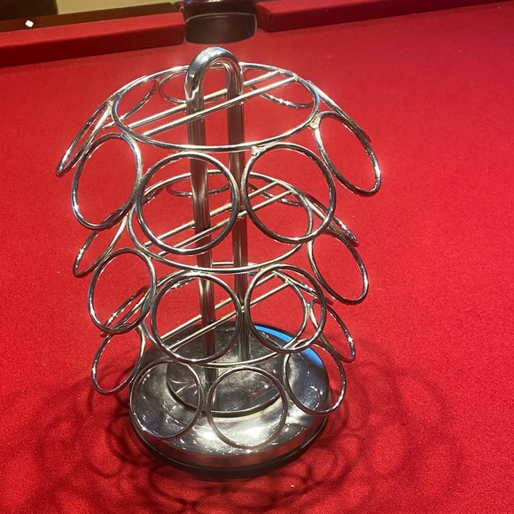 Other - Silver Metal Coffee Pod Holder